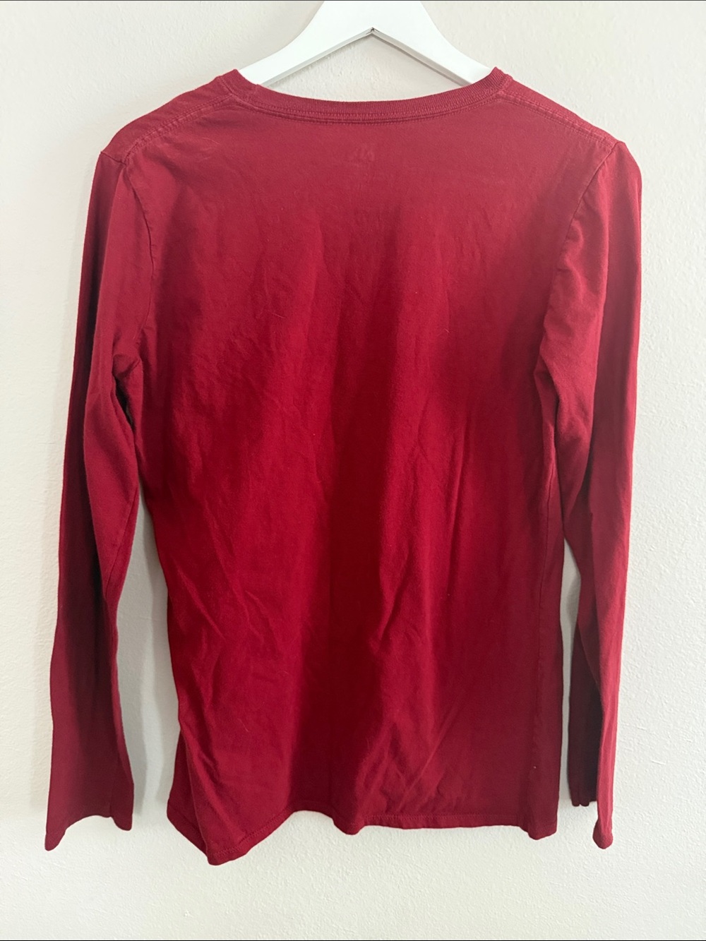 Florida State Noles Distressed Long Sleeve Tee - Garnet & Gold [067] - Picture 4 of 5